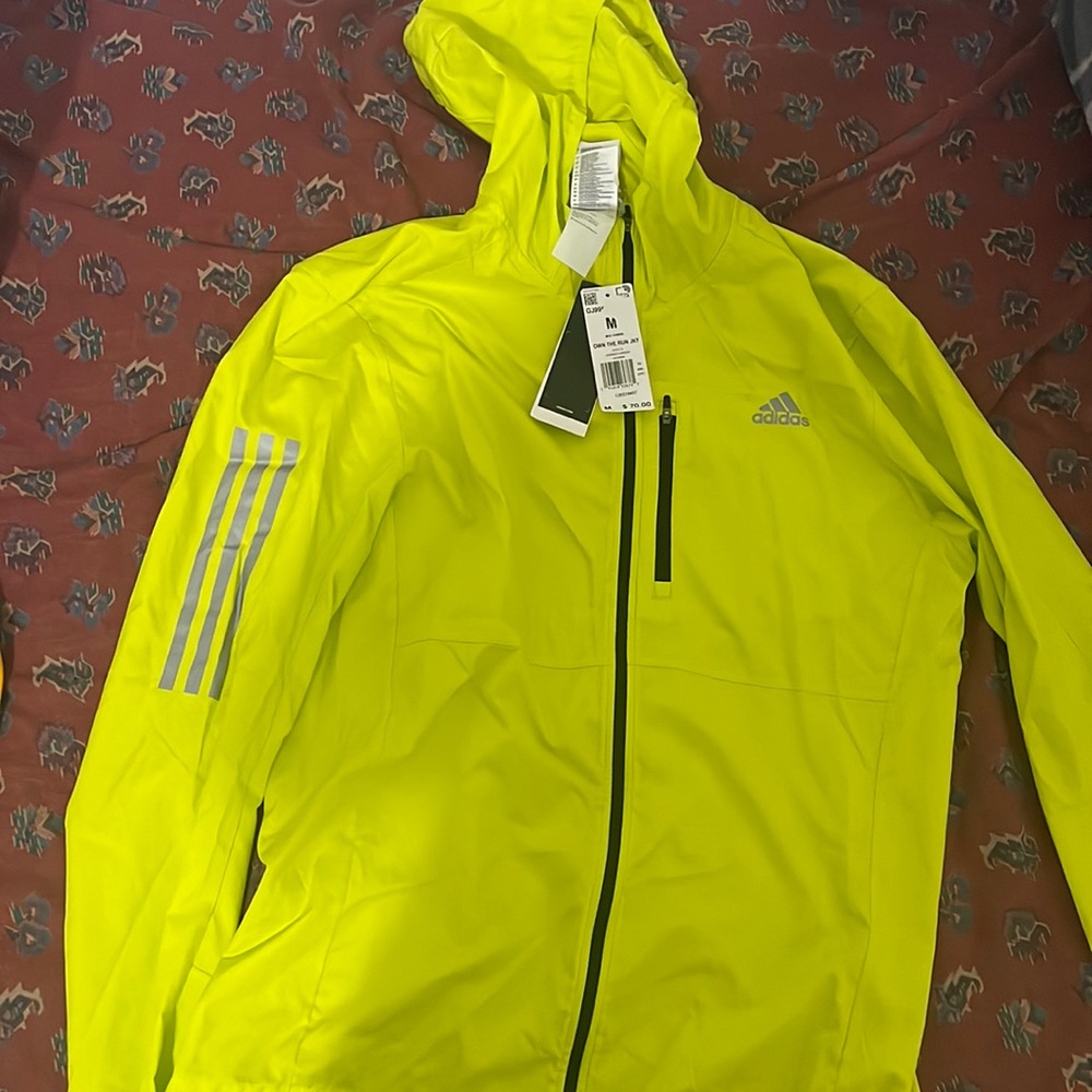 Brand New Never Worn Adidas Own The Run Jacket